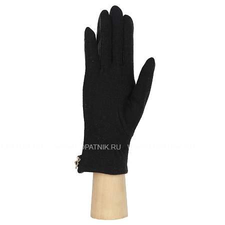 3.23-1 black fabretti перчатки жен. нат. кожа/шерсть (размер 6.5) Fabretti