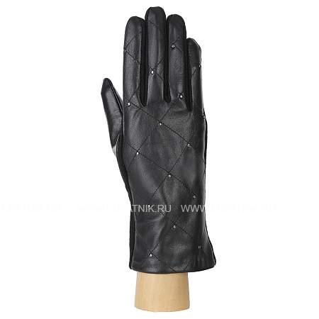 3.26-1 black fabretti перчатки жен. нат. кожа/шерсть (размер 6) Fabretti