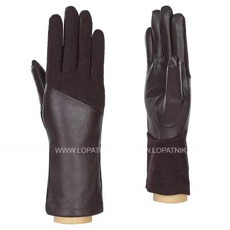 33.5-2 brown fabretti перчатки жен. нат. кожа/шерсть (размер 7) Fabretti
