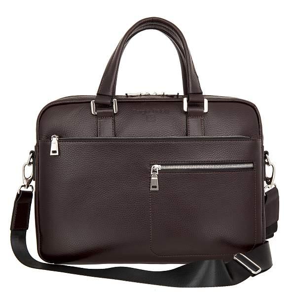 Бизнес-сумка тёмно-коричневый Sergio Belotti 7027 Napoli dark brown Sergio Belotti, Артикул: 7027 Napoli dark brown фото №1