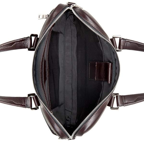 Бизнес-сумка тёмно-коричневый Sergio Belotti 7027 Napoli dark brown Sergio Belotti, Артикул: 7027 Napoli dark brown фото №1