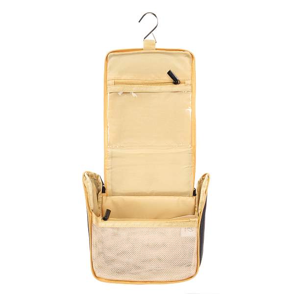 Несессер TORBER, дорожный, чёрный/бежевый, полиэстер 300D, 20 х 18 х 8 см T415-BEI Torber, Артикул: T415-BEI фото №1