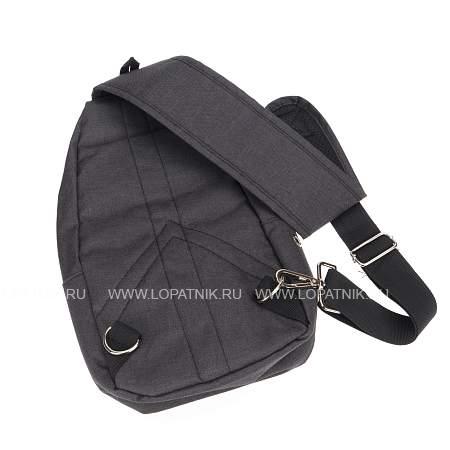 рюкзак torber с одним плечевым ремнем, чёрный/бордовый, полиэстер 300d, 33 х 17 х 6 см t062-brd Torber