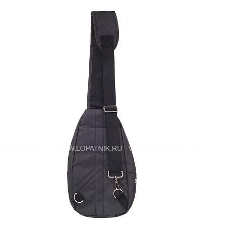 рюкзак torber с одним плечевым ремнем, чёрный/бежевый, полиэстер 300d, 33 х 17 х 6 см t062-bei Torber