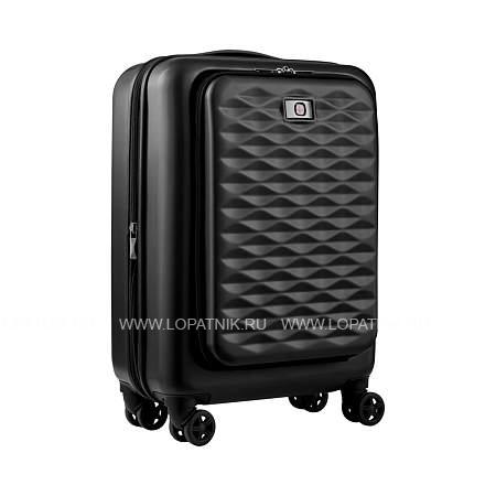 чемодан wenger lumen buisness, черный, поликарбонат, 40 x 55 x 20 см, 36 л 604345 Wenger