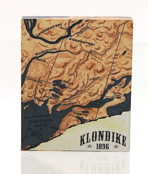 Бумажник KLONDIKE «Don», натуральная кожа в темно-коричневом цвете, 9,5 х 12 см KD1008-03 KLONDIKE 1896, Артикул: KD1008-03 фото №1