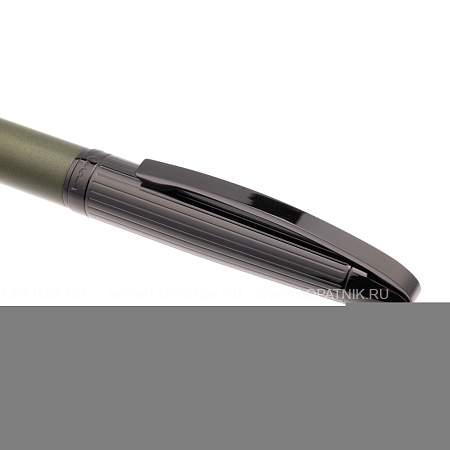 ручка шариковая pierre cardin nouvelle, цвет - черненая сталь и зелёный. упаковка e. pc2035bp Pierre Cardin