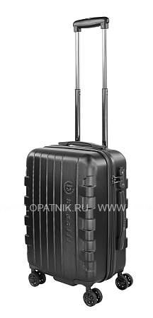 чемодан bugatti galatea, чёрный, поликарбонат / абс-пластик, 36,5х24,5х56 см, 37,54 л 49709401 BUGATTI
