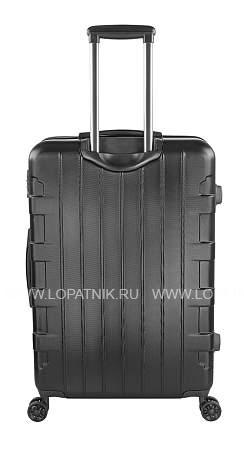 чемодан bugatti galatea, чёрный, поликарбонат / абс-пластик, 53х30,5х77 см, 96,05 л 49709601 BUGATTI