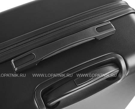 чемодан bugatti kallisto, чёрный, абс-пластик, 35,5х23х53,5 см, 40,25 л 49709001 BUGATTI