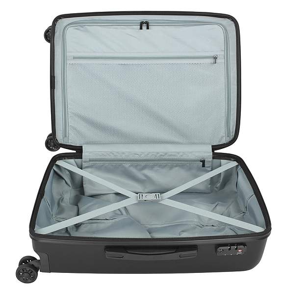 Чемодан BUGATTI Kallisto, чёрный, АБС-пластик, 44,5х26х63,5 см, 64,88 л 49709101 BUGATTI, Артикул: 49709101 фото №1