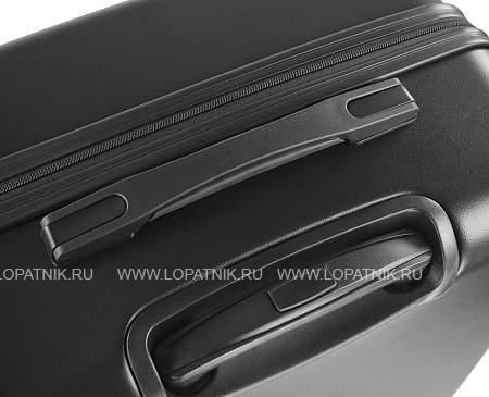 чемодан bugatti kallisto, чёрный, абс-пластик, 50,5х30,5х74 см, 100,80 л 49709201 BUGATTI