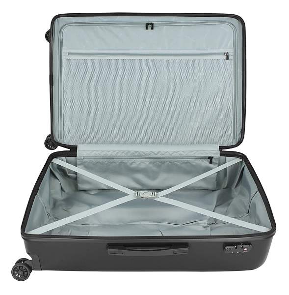 Чемодан BUGATTI Kallisto, чёрный, АБС-пластик, 50,5х30,5х74 см, 100,80 л 49709201 BUGATTI, Артикул: 49709201 фото №1