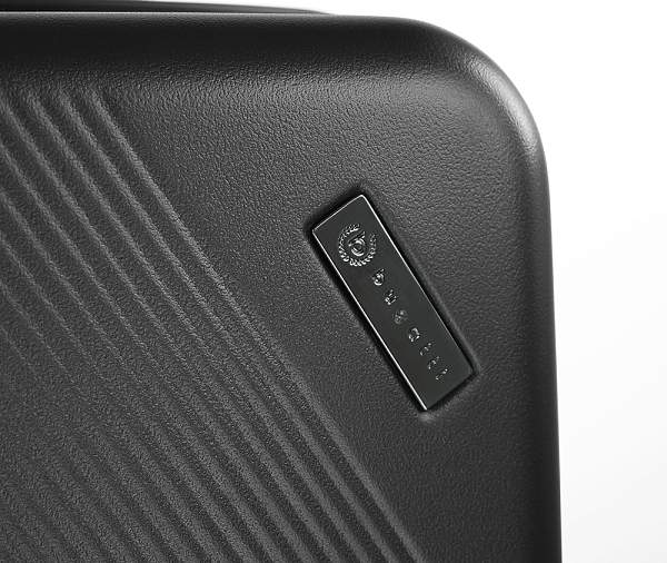 Чемодан BUGATTI Kallisto, чёрный, АБС-пластик, 50,5х30,5х74 см, 100,80 л 49709201 BUGATTI, Артикул: 49709201 фото №1