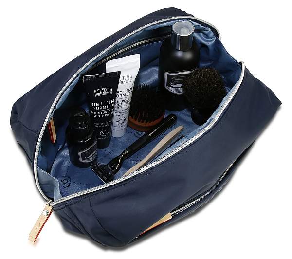 Несессер дорожный BUGATTI Lido, синий, полиэстер, 27х14х14 см, 5 л 49360923 BUGATTI, Артикул: 49360923 фото №1