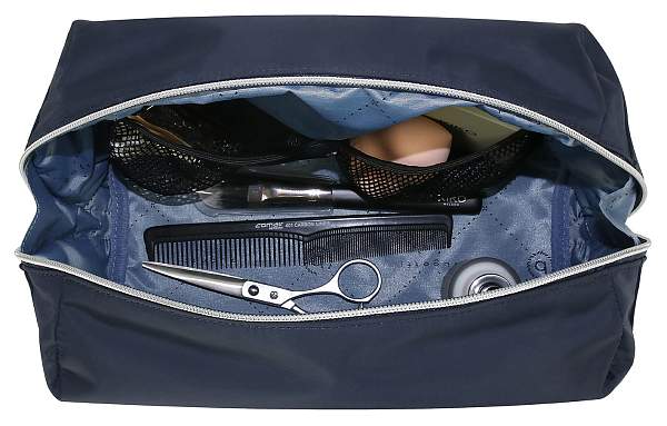 Несессер дорожный BUGATTI Lido, синий, полиэстер, 27х14х14 см, 5 л 49360923 BUGATTI, Артикул: 49360923 фото №1