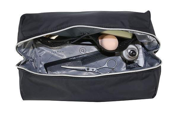 Несессер дорожный BUGATTI Lido, чёрный, полиэстер, 27х14х14 см, 5 л 49360901 BUGATTI, Артикул: 49360901 фото №1