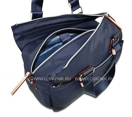 сумка дорожная женская bugatti lido, синяя, полиэстер, 33х13х30 см, 12 л 49361223 BUGATTI