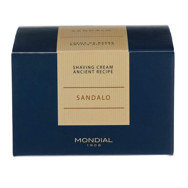 Крем для бритья Mondial "SANDALO" с ароматом сандалового дерева, деревянная чаша, 140 мл CL-140-S MONDIAL, Артикул: CL-140-S фото №1