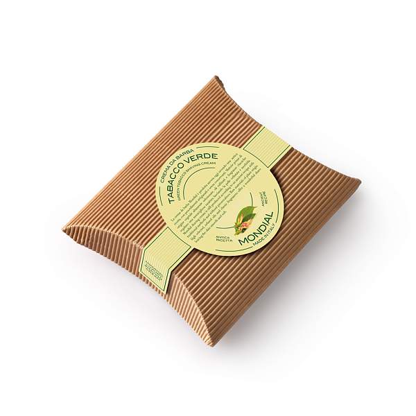 Крем для бритья Mondial "TABACCO VERDE" с ароматом зелёного табака, рефил, 125 мл RIC-140-T MONDIAL, Артикул: RIC-140-T фото №1