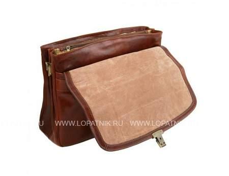 кожаный умный портфель для ноутбука alessandria, черный Tuscany
