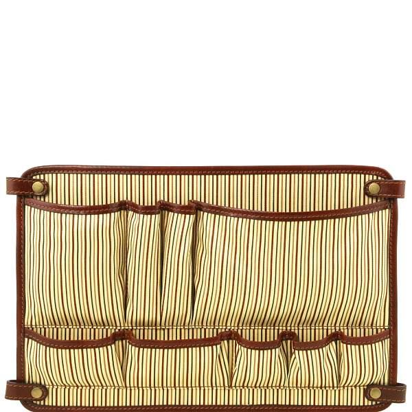 Кожаный умный портфель для ноутбука Alessandria, Черный Tuscany, Артикул: TL142067-1 фото №1