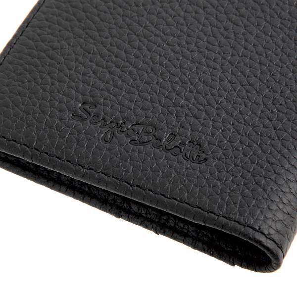 Картхолдер черный Sergio Belotti 7316 black Sergio Belotti, Артикул: 7316 black фото №1