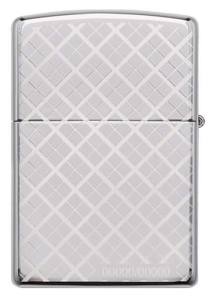Зажигалка ZIPPO 600 Million с покрытием High Polish Chrome, латунь/сталь, серебристая, 38x13x57 мм 49272 Zippo, Артикул: 49272 фото №1