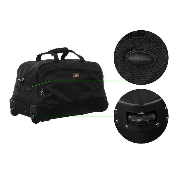 Дорожная сумка 4747-23/black winpard чёрный WINPARD, Артикул: 4747-23/black фото №1