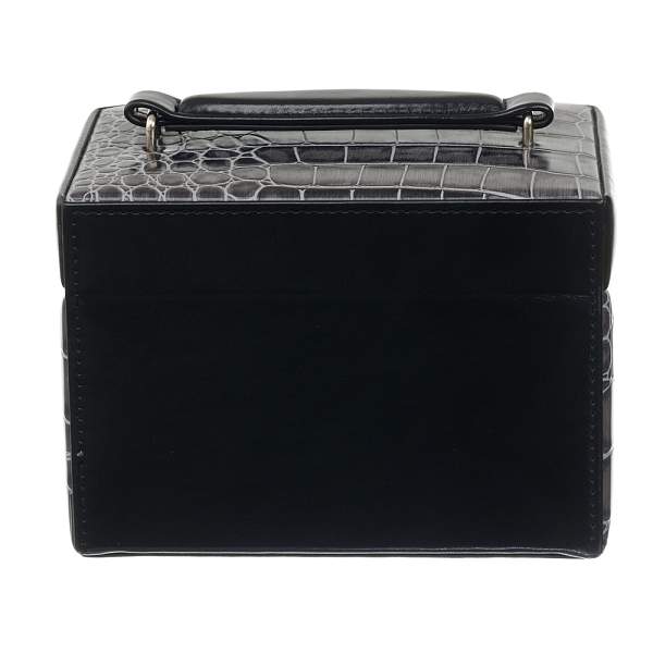 Шкатулка для украшений Jardin D'Ete, цвет антрацит, "рептилия", 15,8 х 13 х 11,5 см P6031 JARDIN D'ETE, Артикул: P6031 фото №1