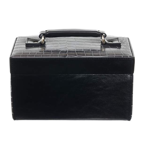 Шкатулка для украшений Jardin D'Ete, цвет антрацит, "рептилия", 22 х 16 х 12,8 см P6033 JARDIN D'ETE, Артикул: P6033 фото №1