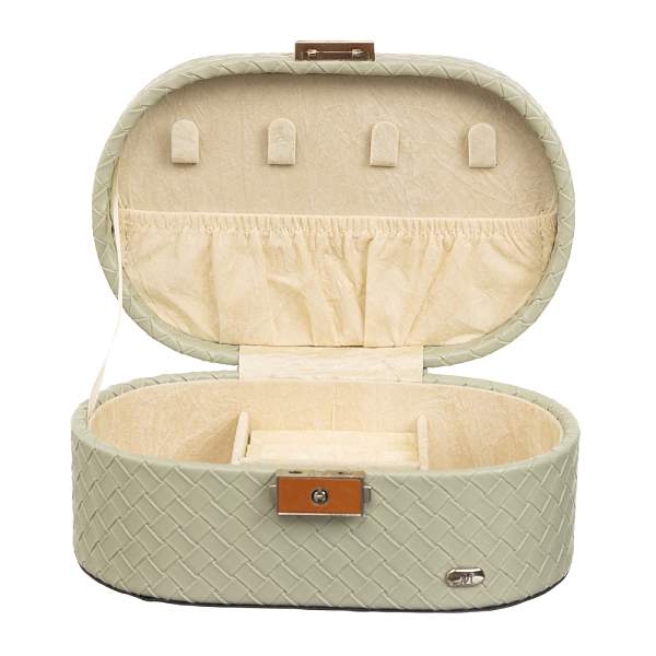 Шкатулка для украшений Jardin D'Ete, цвет фисташковый, 19,8 х 12,8 х 8 см P6296 JARDIN D'ETE, Артикул: P6296 фото №1