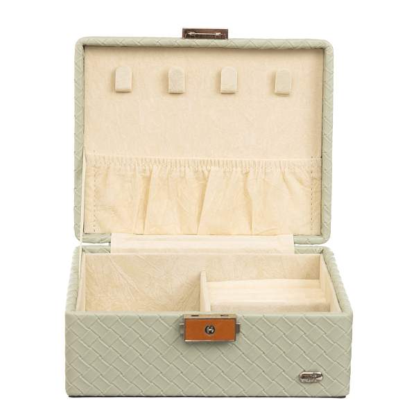 Шкатулка для украшений Jardin D'Ete, цвет фисташковый, 17,8 х 14,3 х 8 см P6295 JARDIN D'ETE, Артикул: P6295 фото №1