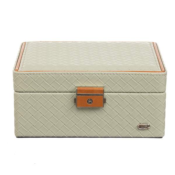 Шкатулка для украшений Jardin D'Ete, цвет фисташковый, 17,8 х 14,3 х 8 см P6295 JARDIN D'ETE, Артикул: P6295 фото №1