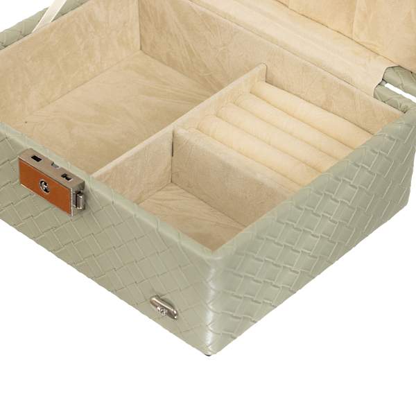 Шкатулка для украшений Jardin D'Ete, цвет фисташковый, 17,8 х 14,3 х 8 см P6295 JARDIN D'ETE, Артикул: P6295 фото №1