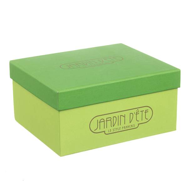 Шкатулка для украшений Jardin D'Ete, цвет фисташковый, 17,8 х 14,3 х 8 см P6295 JARDIN D'ETE, Артикул: P6295 фото №1