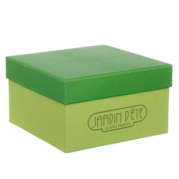 Шкатулка для украшений Jardin D'Ete, цвет белый мрамор, 13,2 х 12,3 х 7,8 см P6269B JARDIN D'ETE, Артикул: P6269B фото №1