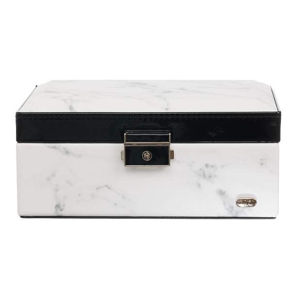 Шкатулка для украшений Jardin D'Ete, цвет белый мрамор, 18,3 х 12,3 х 8,6 см P6270B JARDIN D'ETE, Артикул: P6270B фото №1