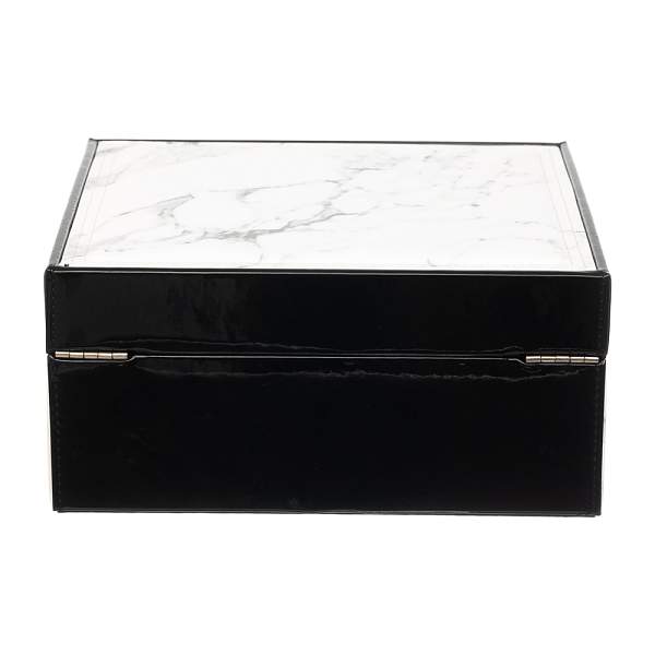 Шкатулка для украшений Jardin D'Ete, цвет белый мрамор, 24,3 х 21,6 х 11,3 см P6271B JARDIN D'ETE, Артикул: P6271B фото №1