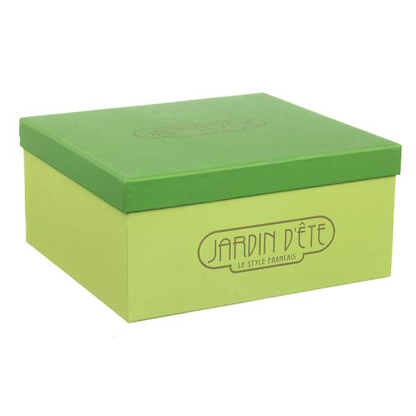 Шкатулка для украшений Jardin D'Ete, цвет белый мрамор, 24,3 х 21,6 х 11,3 см P6271B JARDIN D'ETE, Артикул: P6271B фото №1