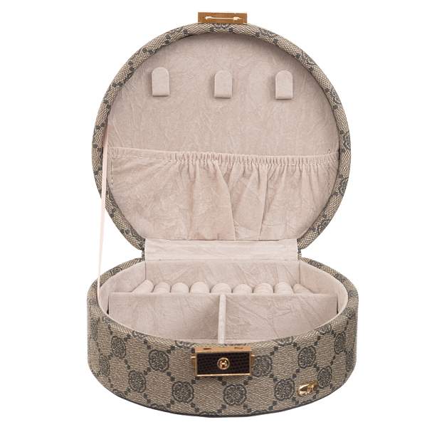 Шкатулка для украшений Jardin D'Ete, цвет коричнево-бежевый, 16,8 х 15 х 7 см PE62970 JARDIN D'ETE, Артикул: PE62970 фото №1