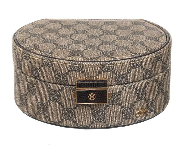 Шкатулка для украшений Jardin D'Ete, цвет коричнево-бежевый, 16,8 х 15 х 7 см PE62970 JARDIN D'ETE, Артикул: PE62970 фото №1