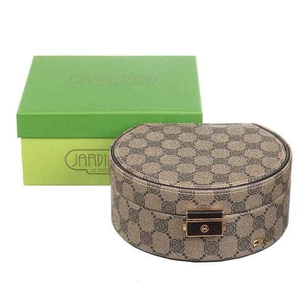 Шкатулка для украшений Jardin D'Ete, цвет коричнево-бежевый, 16,8 х 15 х 7 см PE62970 JARDIN D'ETE, Артикул: PE62970 фото №1