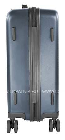 чемодан bugatti kallisto, синий, абс-пластик, 35,5х23х53,5 см, 40,25 л 49709005 BUGATTI