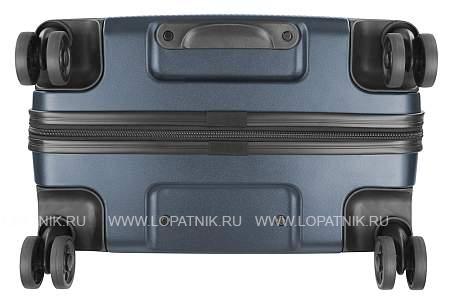 чемодан bugatti kallisto, синий, абс-пластик, 44,5х26х63,5 см, 64,88 л 49709105 BUGATTI