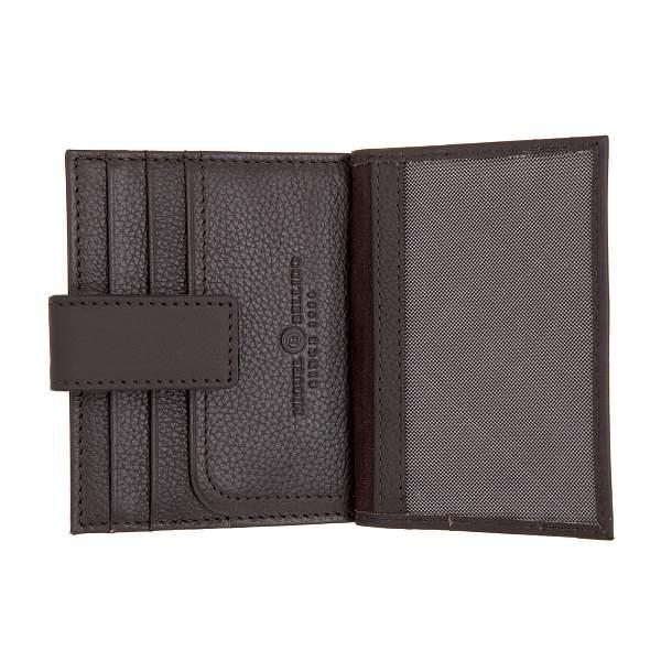 Картхолдер коричневый Miguel Bellido 4534 brown 02 Miguel Bellido, Артикул: 4534 brown 02 фото №1