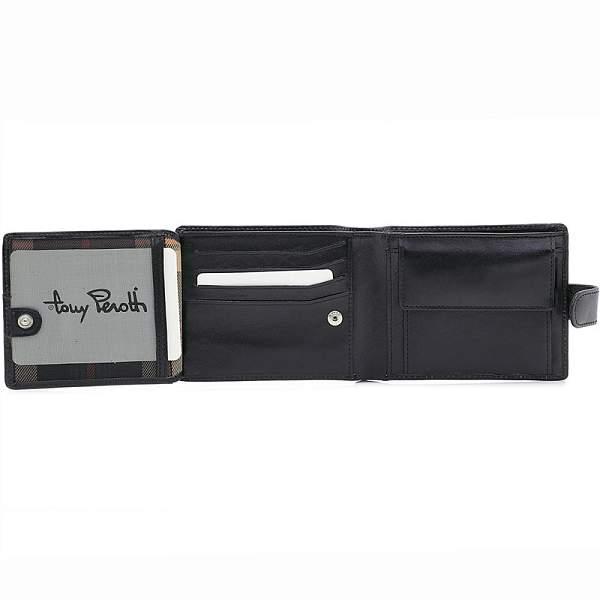 Кошелёк 273371/1 tony perotti чёрный Tony Perotti, Артикул: 273371/1 фото №1