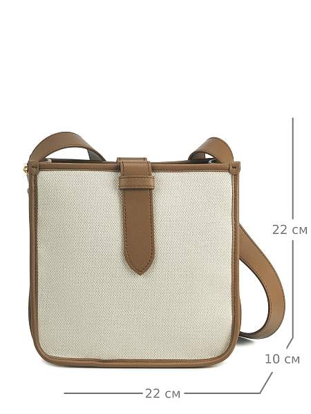 JS-L96662-09 коричневая сумка женская (кожа) Jane's Story Jane's Story, Артикул: JS-L96662-09 фото №1