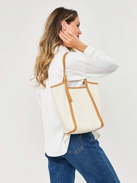 JS-1907-62 белая сумка женская (кожа) Jane's Story Jane's Story, Артикул: JS-1907-62 фото №1