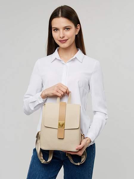 JS-82095-62 белый рюкзак женский (кожа) Jane's Story Jane's Story, Артикул: JS-82095-62 фото №1